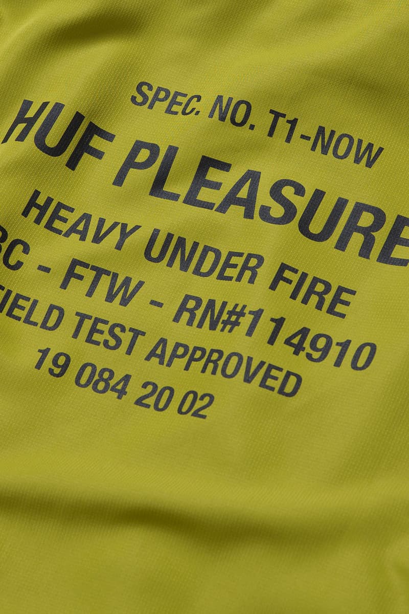 ハフ x プレジャーズによる90年代〜00年代初頭をテーマにしたコラボコレクションが発売 HUF x Pleasures Latest Collaboration Is a Nod to the '90s huf pleasures nostalgic collaboration release info streetwear skatewear '90s 2000s era jacquarde oversized silhouettes lookbook