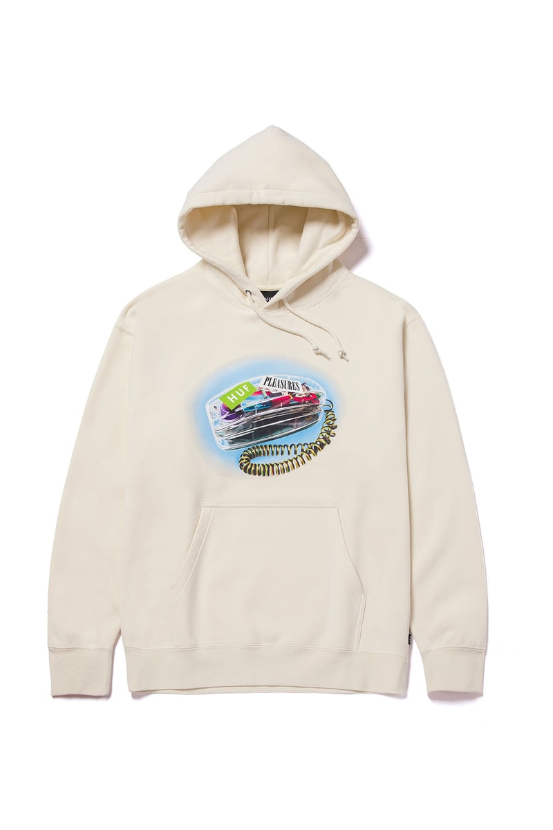 ハフ x プレジャーズによる90年代〜00年代初頭をテーマにしたコラボコレクションが発売 HUF x Pleasures Latest Collaboration Is a Nod to the '90s huf pleasures nostalgic collaboration release info streetwear skatewear '90s 2000s era jacquarde oversized silhouettes lookbook