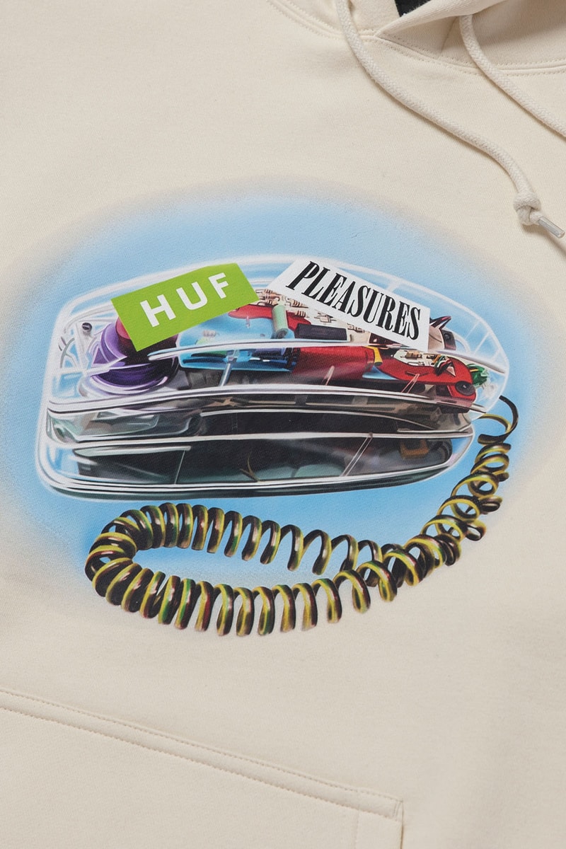 ハフ x プレジャーズによる90年代〜00年代初頭をテーマにしたコラボコレクションが発売 HUF x Pleasures Latest Collaboration Is a Nod to the '90s huf pleasures nostalgic collaboration release info streetwear skatewear '90s 2000s era jacquarde oversized silhouettes lookbook