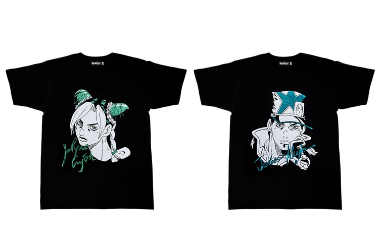 『ジョジョの奇妙な冒険 第6部 ストーンオーシャン』のTシャツコレクションが予約受付中