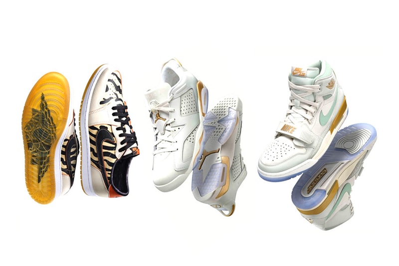 ジョーダン ブランドが2022年の春節を祝す “Chinese New Year” コレクションを公開 Jordan Brand Year of the Tiger-Themed 2022 Capsule Collection Release Info Chinese New Year Air Jordan 1 Low Air Jordan 6 Low Nike Jordan Legacy 312