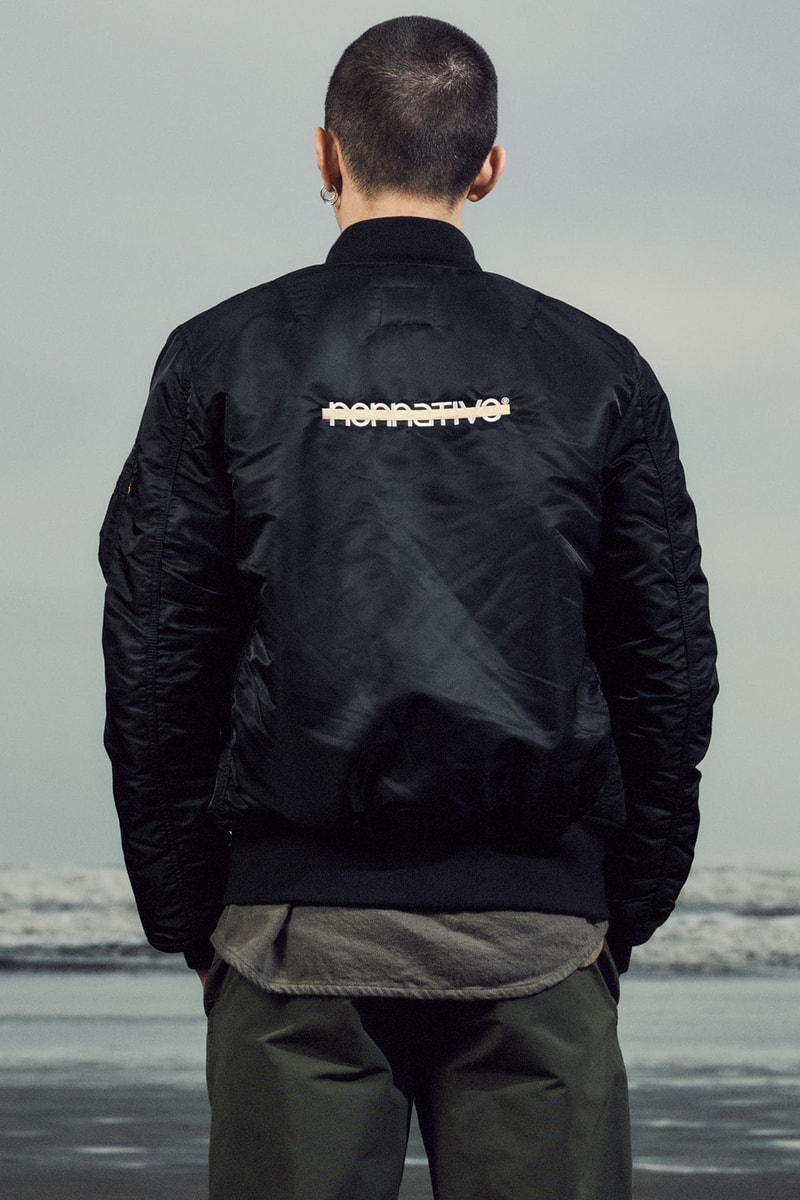 キヨナガ&コー x ノンネイティブによるカスタム Alpha MA-1 が登場 KIYONAGA&CO. x nonnative x Alpha Industries Custom MA-1 Flight Jacket release info SOPH. HIrofumi Kiyonaga Takayuki Fujii