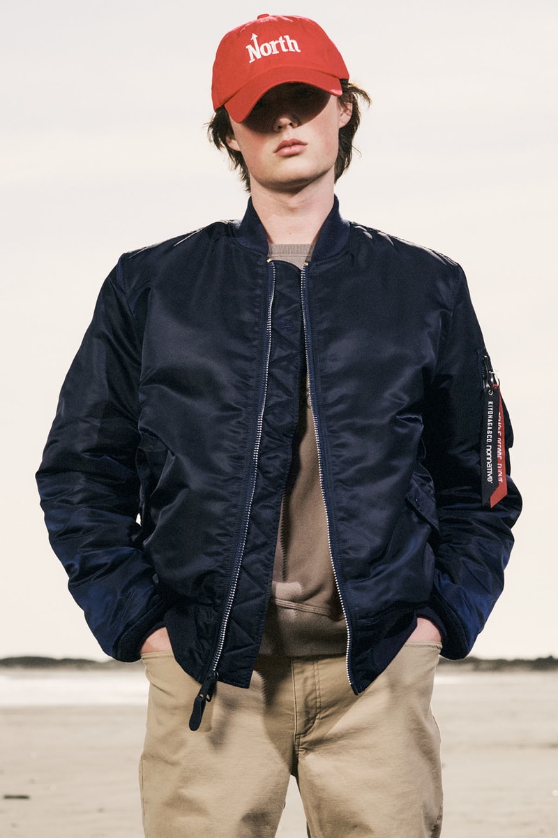 キヨナガ&コー x ノンネイティブによるカスタム Alpha MA-1 が登場 KIYONAGA&CO. x nonnative x Alpha Industries Custom MA-1 Flight Jacket release info SOPH. HIrofumi Kiyonaga Takayuki Fujii