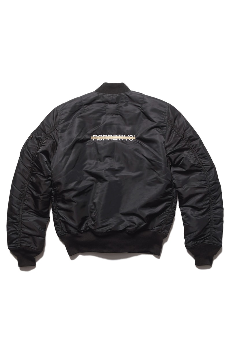 キヨナガ&コー x ノンネイティブによるカスタム Alpha MA-1 が登場 KIYONAGA&CO. x nonnative x Alpha Industries Custom MA-1 Flight Jacket release info SOPH. HIrofumi Kiyonaga Takayuki Fujii