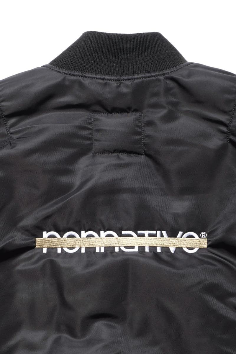 キヨナガ&コー x ノンネイティブによるカスタム Alpha MA-1 が登場 KIYONAGA&CO. x nonnative x Alpha Industries Custom MA-1 Flight Jacket release info SOPH. HIrofumi Kiyonaga Takayuki Fujii