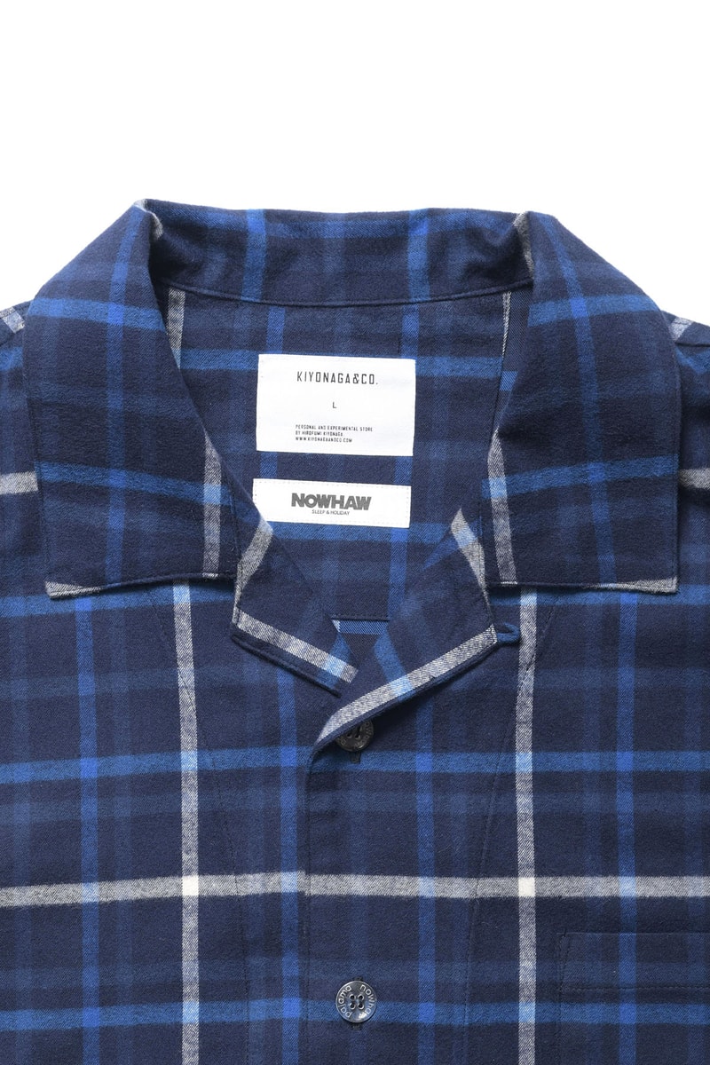 清永浩文によるKIYONAGA&CO. からノウハウとのコラボアイテム第2弾が到着 KIYONAGA&CO. x NOWHAW 2nd collab items release info