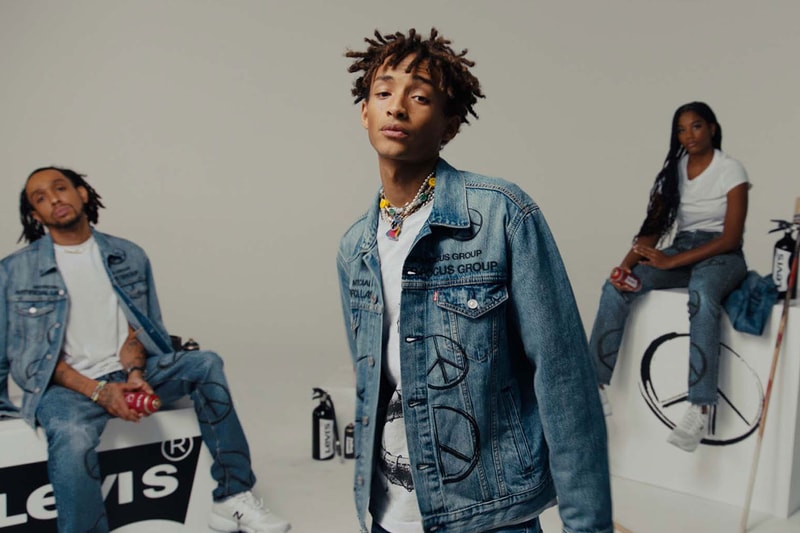 リーバイスからジェイデン・スミスが手掛けたコラボコレクションが登場 The Levi’s X Jaden Smith Capsule Is an Ode to DIY Customization Fashion