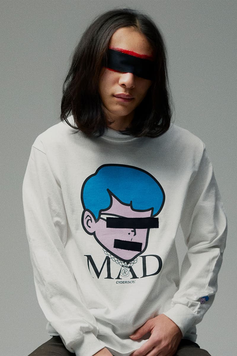 マッドストアアンダーカバーとサイダーハウス MADSTORE UNDERCOVER x CYDERHOUSE から カスタム MA-1 とロングスリーブカットソーが登場