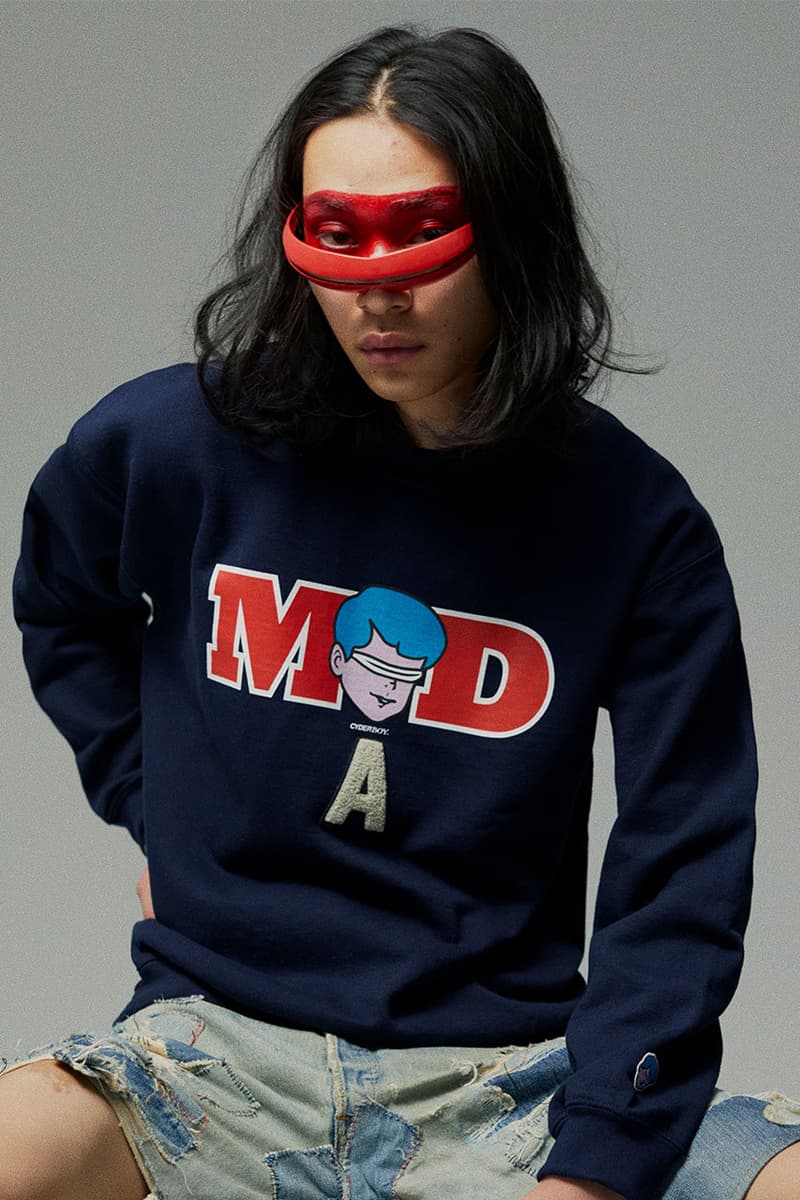 マッドストアアンダーカバーとサイダーハウス MADSTORE UNDERCOVER x CYDERHOUSE から カスタム MA-1 とロングスリーブカットソーが登場
