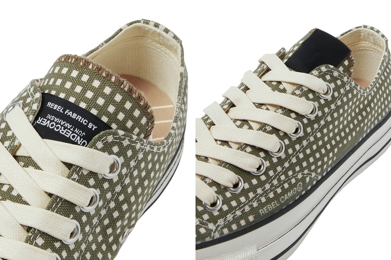 N.ハリウッド x アンダーカバー x コンバース アディクトによるコラボ チャックテイラーが発売 N.HOOLYWOOD REBEL FABRIC BY UNDERCOVER x CONVERSE ADDICT CHUCK TAYLOR NU OX release info