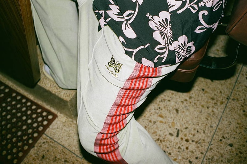 ニードルズがマックスフィールド限定のコラボカプセルコレクションを発表 maxfield needles collaboration tracksuits four 4 piece collection master of the single needle dr. woo myles hendrik
