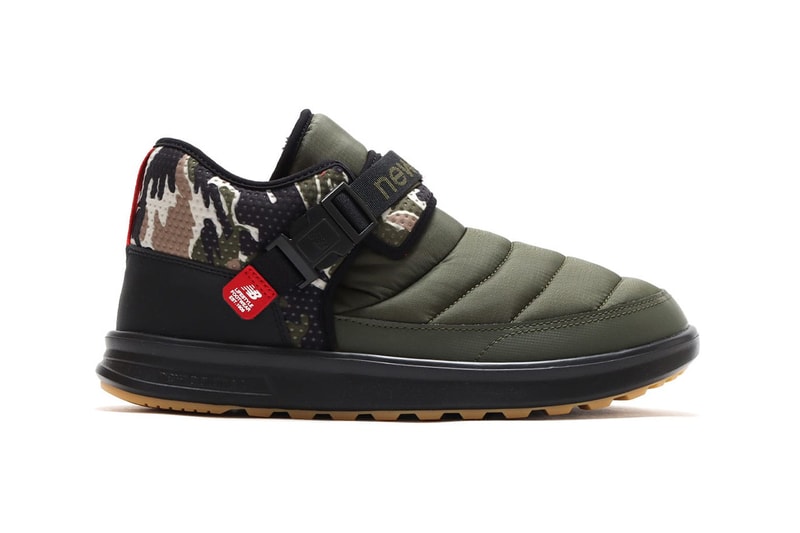 ニューバランスが冬本番に向けて保温性の高いブーツ2型を発売 New Balance SUFMMOCX/SUFMOCK2 Release Information green camo black slippers slides house shoes 