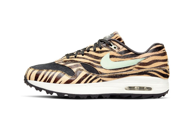 ナイキから大胆な虎柄をあしらった新作エアマックス 1 ゴルフが登場 Nike Air Max 1 Golf Tiger Official Look Release Info dh1301-800 Date Buy Price 