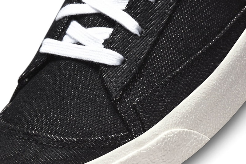 ナイキから“ロックの殿堂”に着想したブレーザー ミッドが誕生 Nike Blazer Mid “Cleveland Rocks” DQ7635-001 Release Date footwear sneakers Swoosh Rock & Roll Hall of Fame canvas exposed foam tongue black white red orange