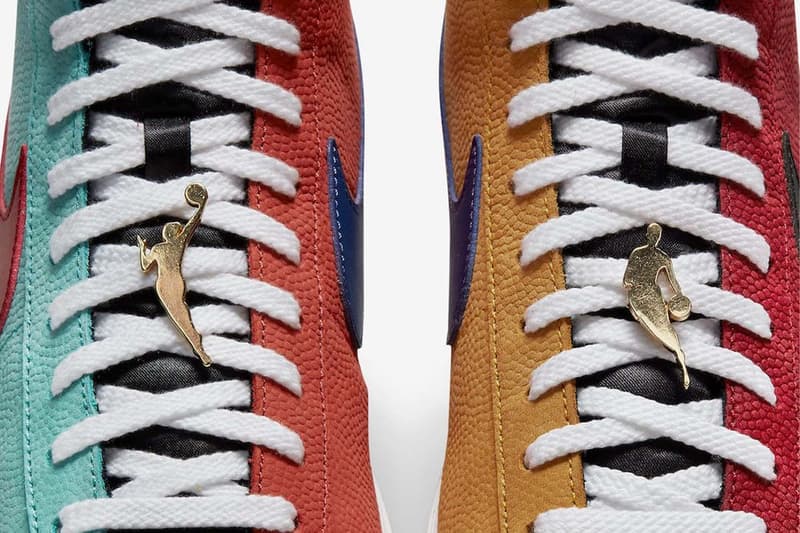 ナイキがNBAおよびWNBAとタッグを組んだ新作ブレーザーミッドを発売 nike honors nba and wnba with mismatched blazer mid