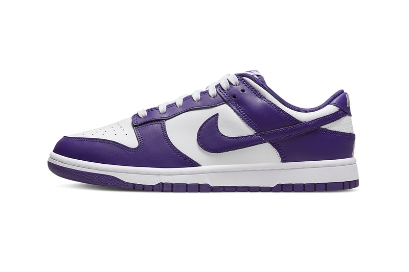 名作カラーを反転させたかのような新作ナイキダンクローが登場 nike dunk low court purple DD1391 104 release date info store list buying guide photos price 