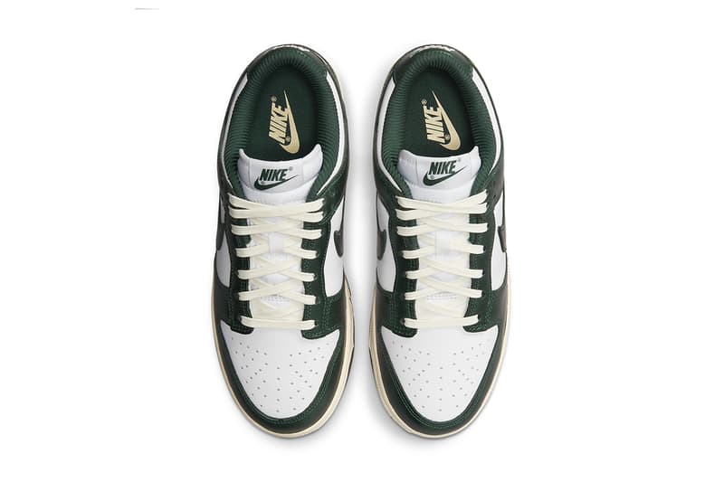 ナイキからビンテージの風合いを再現した新作ダンクローが登場 nike dunk low vintage green DQ8580 100 release date info store list buying guide photos price 