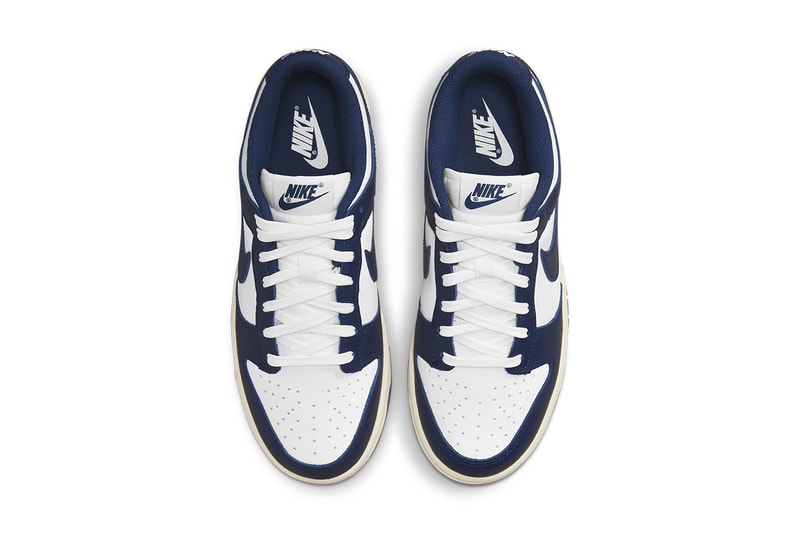 ナイキからビラノバ大学カラーを彷彿とさせる新作ダンクローが登場 nike dunk low vintage navy white DD1503 115 release date info store list buying guide photos price 