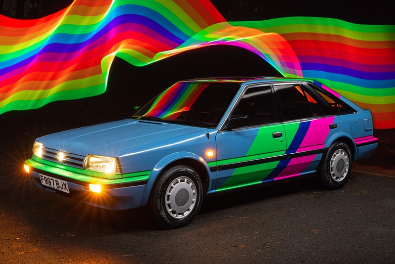 日産が1986年製ブルーバードをバッテリー EV に改造 Nissan Bluebird Electric Car Restomod LEAF "Newbird" Together In Electric Dreams Sunderland Plant EV