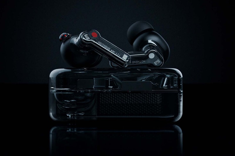英国発のナッシングが展開するワイヤレスイヤホン ear (1) の新色ブラックが HBX に登場 Nothing ear (1)  black HBX release info