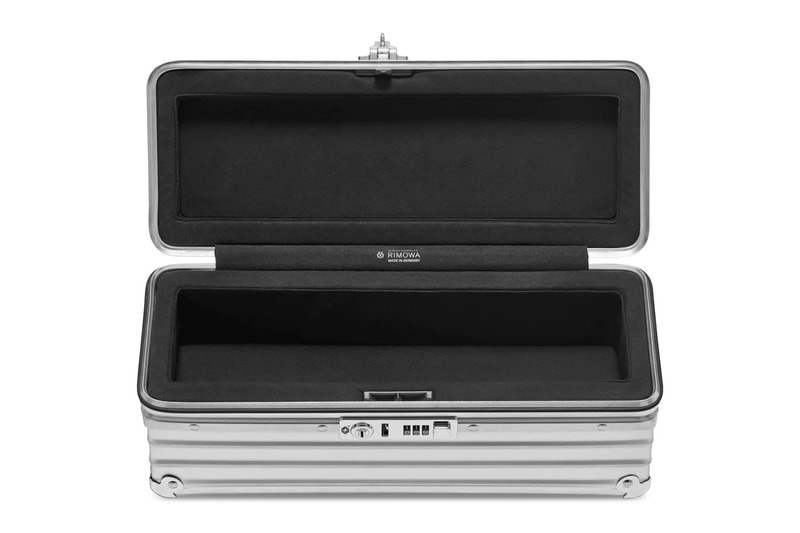 リモワから保冷機能搭載のアルミニウム製ボトルケースが登場 rimowa limited edition one bottle wine champagne case anodized grooved aluminum dimensions made in germany release info