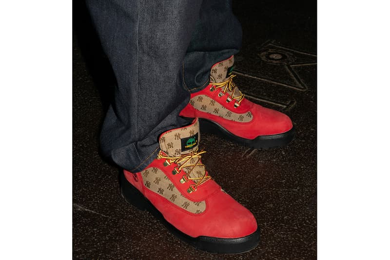 Supreme x Timberland からニューヨーク・ シュプリーム x ティンバーランドからニューヨーク・ヤンキースをフィーチャーしたコラボブーツが登場 Supreme x New York Yankees x Timberland collab Field Boots release info MLB 2022