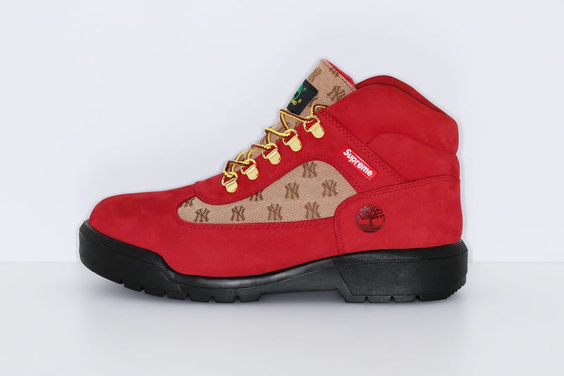 Supreme Supreme ヤンキース Timberlandコラボ スニーカー ブラウン X 
