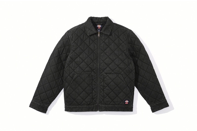 シュプリーム x ディッキーズによる2021年秋冬シーズンのコラボコレクションが発売 supreme dickies fall 2021 workwear quilted denim release details information 