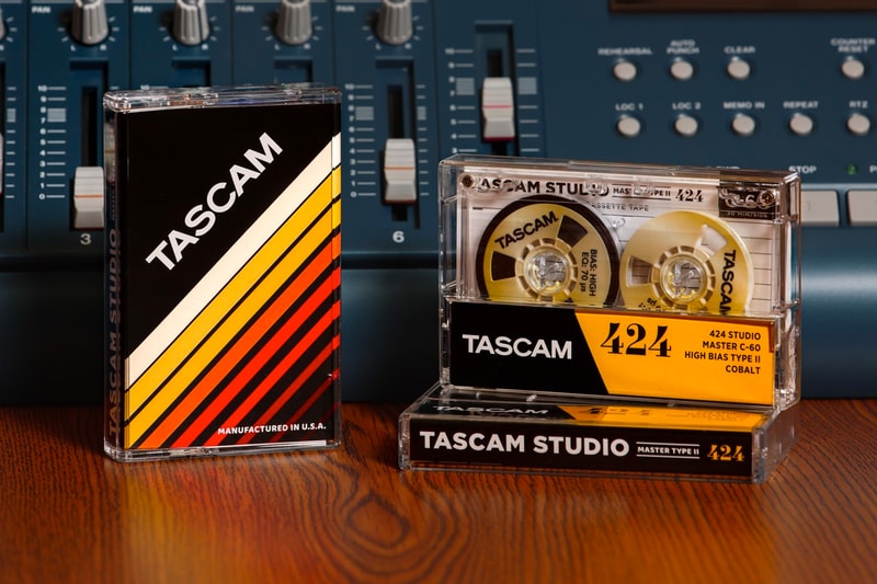 米タスカムが創立50周年を記念してスタジオ録音用カセットテープを発売 Tascam 424 Studio Master High Bias Type II Cassette Release Info four track recorders