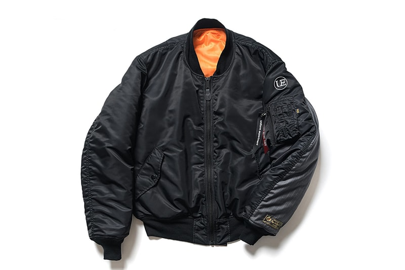 ユニフォームエクスペリメントよりロロ・ピアーナのファブリックを使用したスペシャルアイテムが登場 uniform experiment x Loro Piana 2022 new year items Alpha Industries MA-1