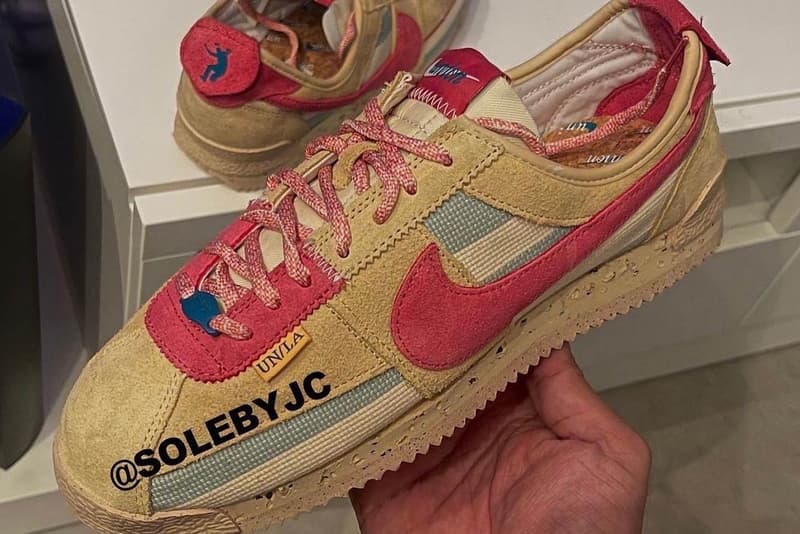 ユニオン x ナイキの新作コラボ コルテッツのビジュアルが浮上 Union LA Nike Cortez solebyjc Early Look Chris Gibbs Los Angels Collaborations Sneakers footwear 