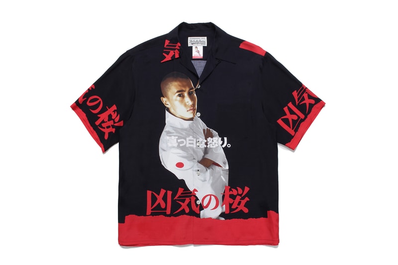 ワコマリアが窪塚洋介の主演映画『凶気の桜』とのコラボアイテムを発表 wacko maria japanese movie Madness in Bloom collab collection release info
