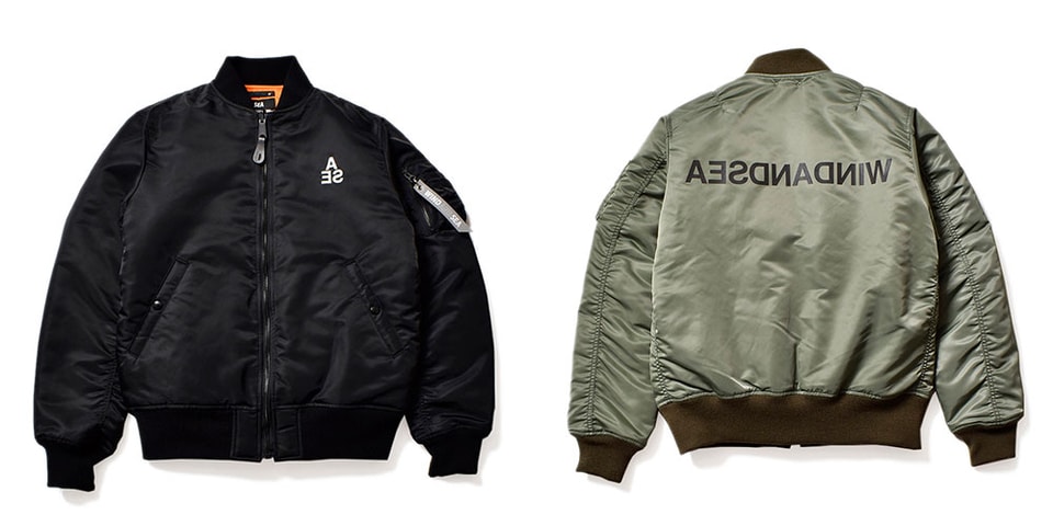 WINDANDSEA×MINEDENIM ひろき REVERSIBLE MA-1