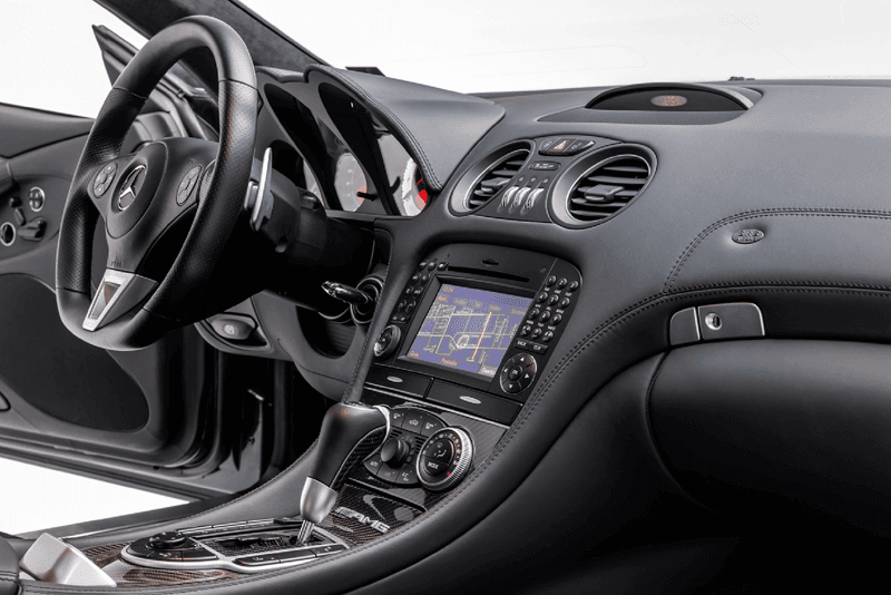 2009年製のメルセデスベンツ SL65 AMG ブラックシリーズがオークションに出品される 2009 Mercedes-Benz SL 65 AMG Black Series Steel Grey Metallic For Sale USA Rare German Supercar V12 Turbocharged