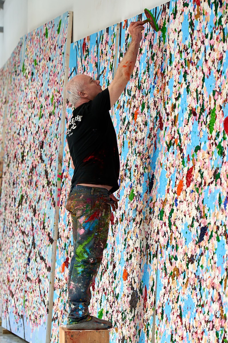 ダミアン・ハーストが日本初となる大規模個展を開催 Damien Hirst “Cherry Blossoms” exhibition at The National Art Center Tokyo
