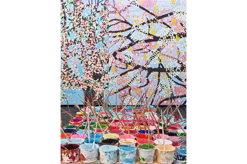ダミアン・ハーストが日本初となる大規模個展を開催 Damien Hirst “Cherry Blossoms” exhibition at The National Art Center Tokyo