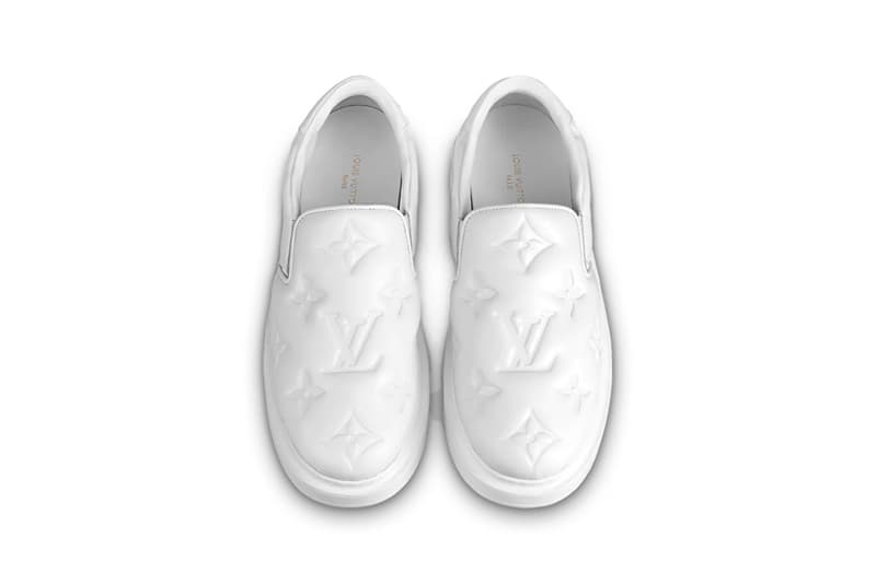 ルイヴィトンからスケートシューズを思わせるスリッポンスニーカーが登場 louis vuitton ollie slip on sneaker skateboarding black monogram pattern Louis Vuitton Elevates a Skate-Inspired Classic With Its Beverly Hills Slip-On Footwear