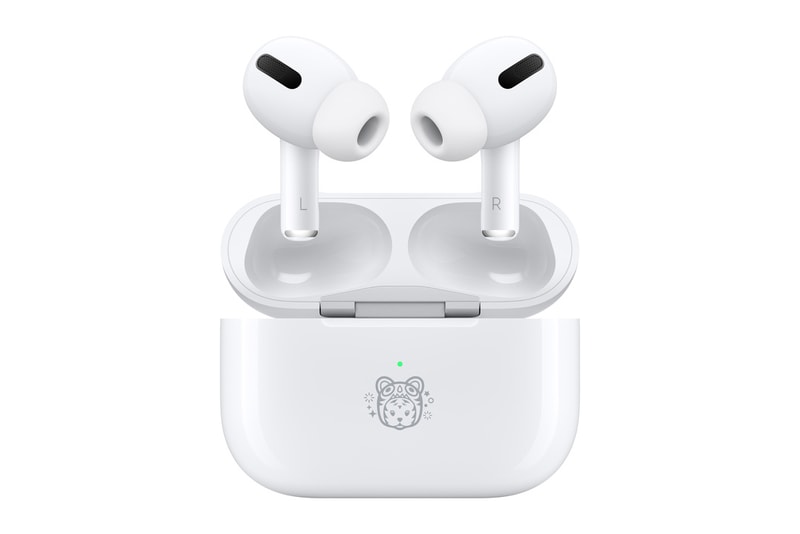 アップルが寅年仕様の限定 AirPods Pro をリリース Apple Releases Special-Edition Year of the Tiger AirPods Pros earbuds available now 1999 hkd price ANC magsafe