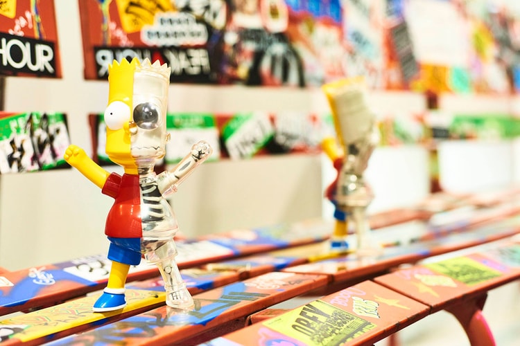 atmos x SECRET BASE x『ザ・シンプソンズ』によるトリプルコラボフィギュアが登場