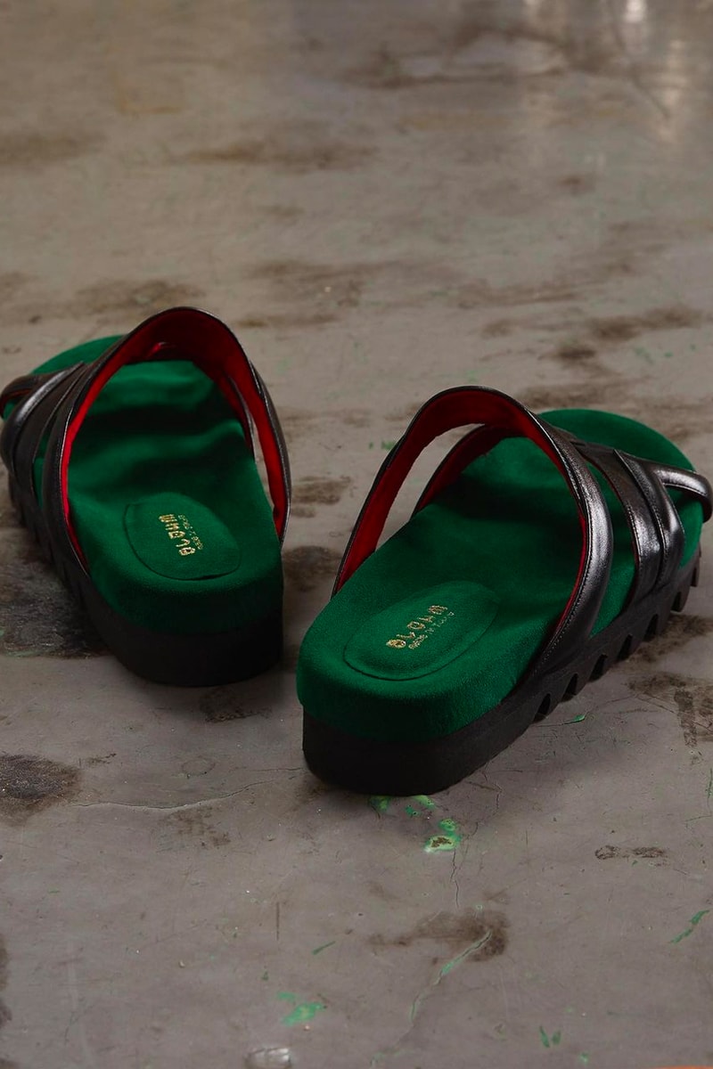 ブロームからMF ドゥームをモチーフにした新作サンダルが登場 BLOHM blohm_shade_of_fuckingtokyo MF DOOM Mask Slides Spring Summer 2022 Niche Japanese Footwear Brand 