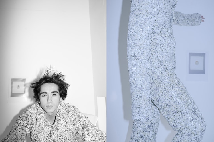 ミッチェル和馬が纏う Bottega Veneta の WARDROBE 03 コレクション