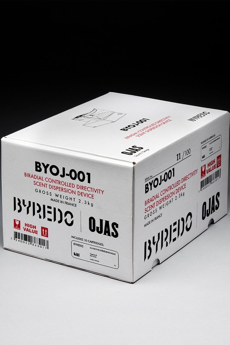 バイレードがスピーカーの構造にヒントを得たディフューザーを発売 byredo ben gorham devon turnbull ojas room diffuser release details scent information buy cop purchase