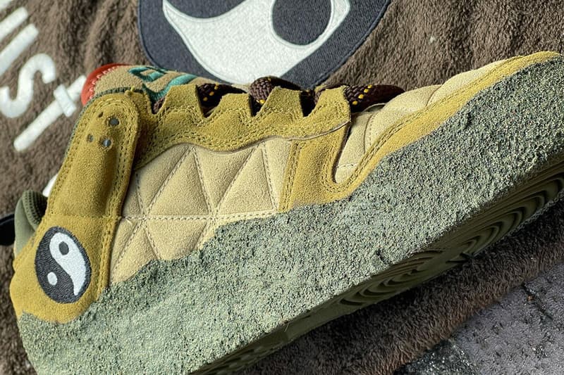 CPFM x Nike による最新コラボダンクローが発売との噂 cactus plant flea market cpfm nike dunk green yellow yin yang release date info photos price store list buying guide 