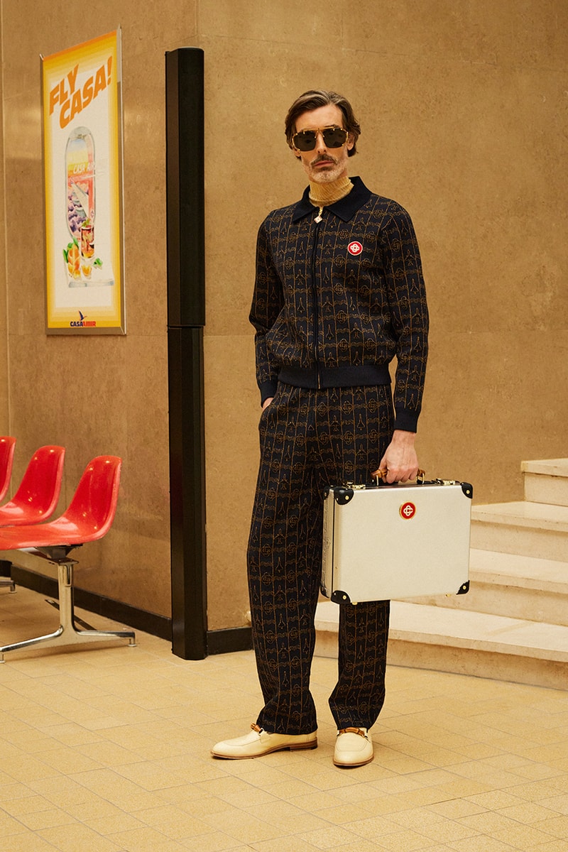カサブランカ 2022年秋冬コレクション casablanca paris charaf tajer fall winter 2022 collection atlantis sneaker release information emma mackey details