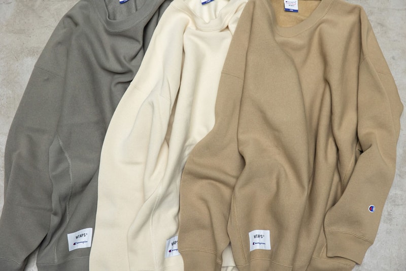 チャンピオン x ダブルタップスによるコラボコレクション第2弾が発売 Champion x WTAPS 2nd collab collection release info
