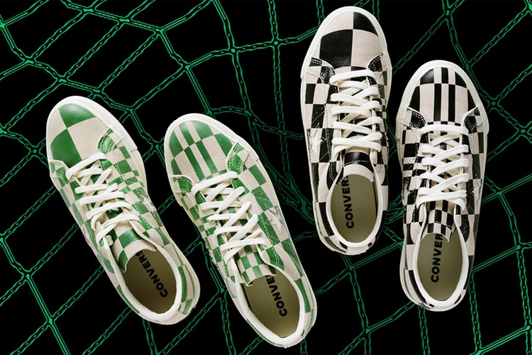 Converse が歪んだチェッカーボードパターンを配した One Star を発売