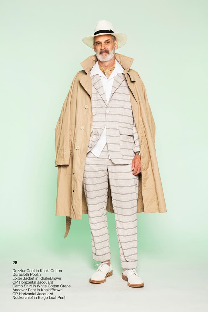 エンジニアド ガーメンツ 2022年春夏コレクション Engineered Garments Spring Summer Collection 2022 SS22 The First and the Future Lookbook Release Info Buy Price African Culture Animal Prints Khaki