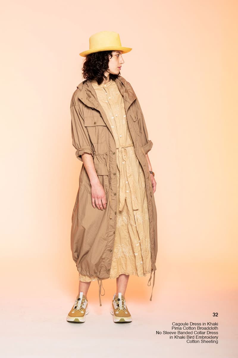 エンジニアド ガーメンツ 2022年春夏コレクション Engineered Garments Spring Summer Collection 2022 SS22 The First and the Future Lookbook Release Info Buy Price African Culture Animal Prints Khaki