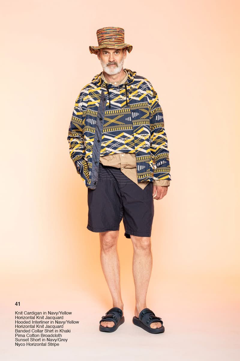 エンジニアド ガーメンツ 2022年春夏コレクション Engineered Garments Spring Summer Collection 2022 SS22 The First and the Future Lookbook Release Info Buy Price African Culture Animal Prints Khaki