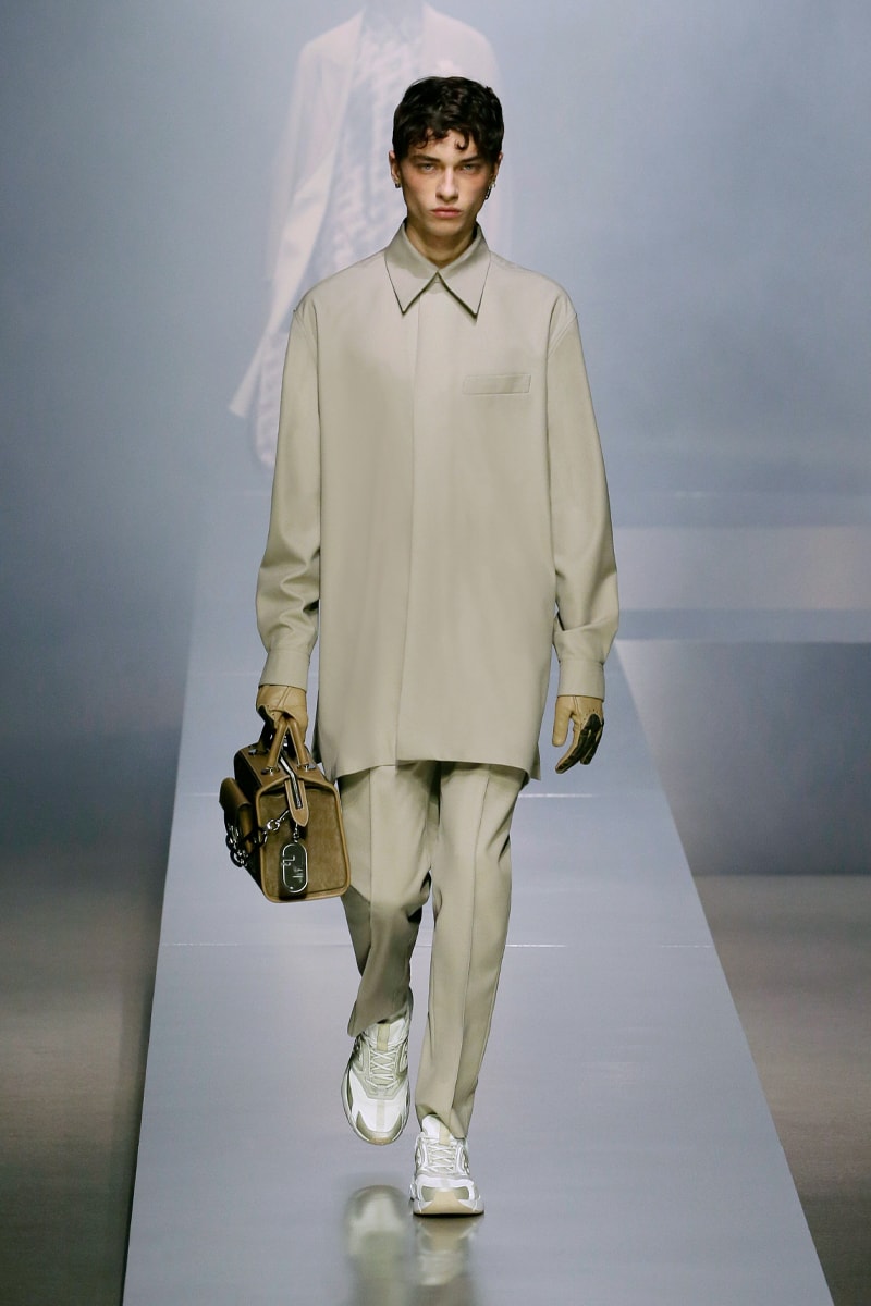 フェンディ 2022年秋冬メンズコレクション Fendi Redefines the Roaring Twenties in FW22 Collection fall/winter 2022 mens milano milan fashion week mfw silvia venturini fendi